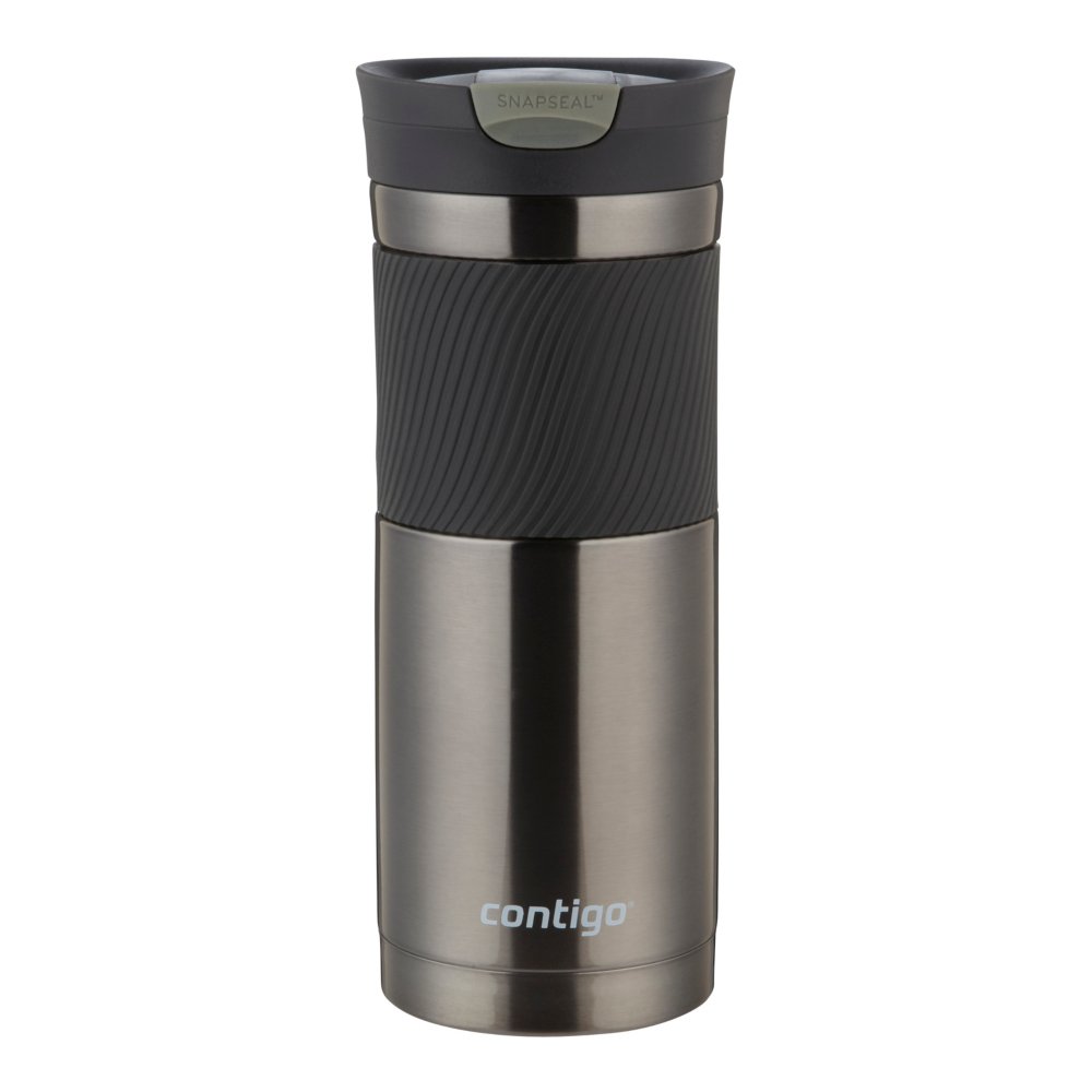 Contigo Byron 2.0 20oz Stainless Steel Travel Mug with SNAPSEAL Lid and  Grip Gunmetal in 2023