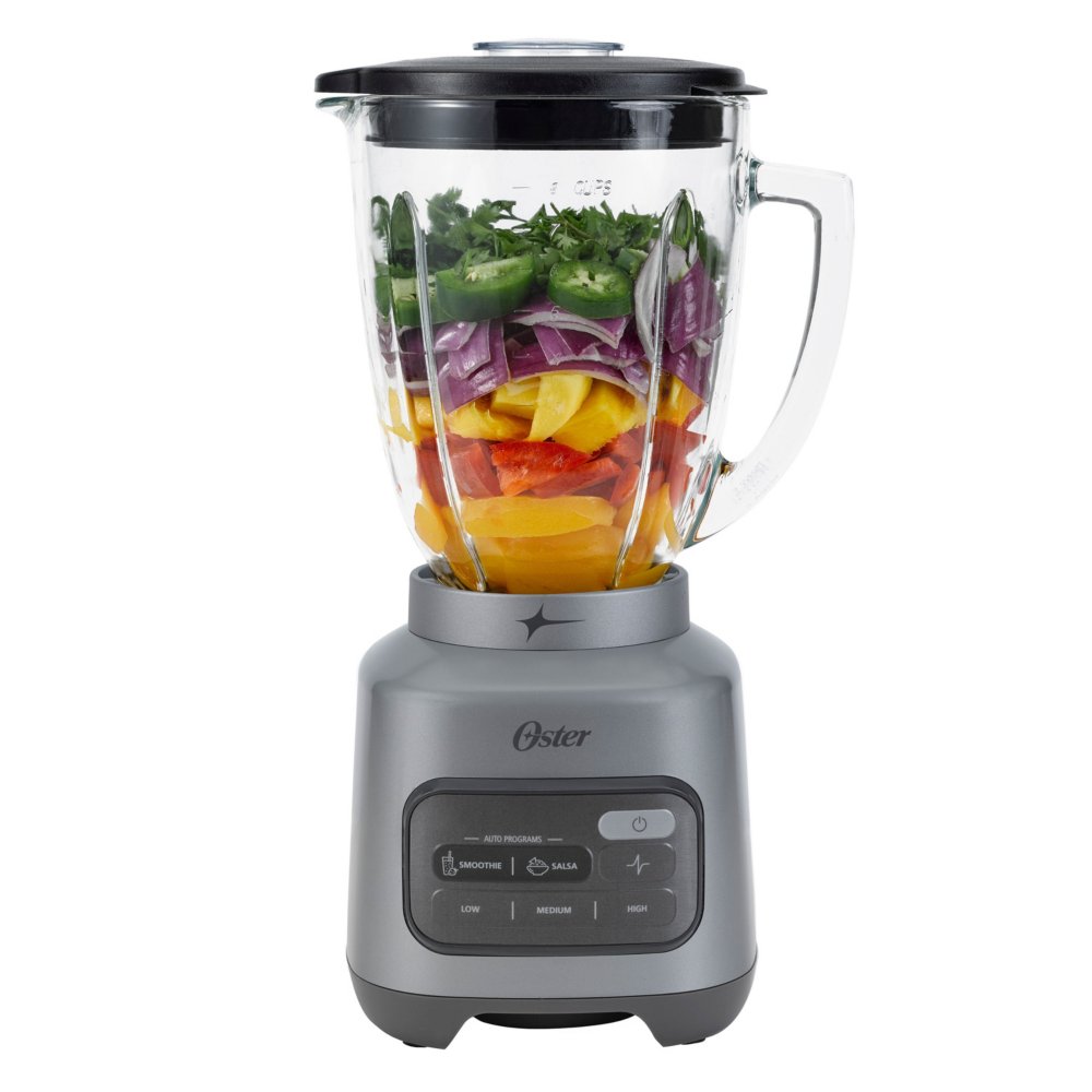 Oster 800 Watt 6 Cup One Touch Blender with Auto Program - Black