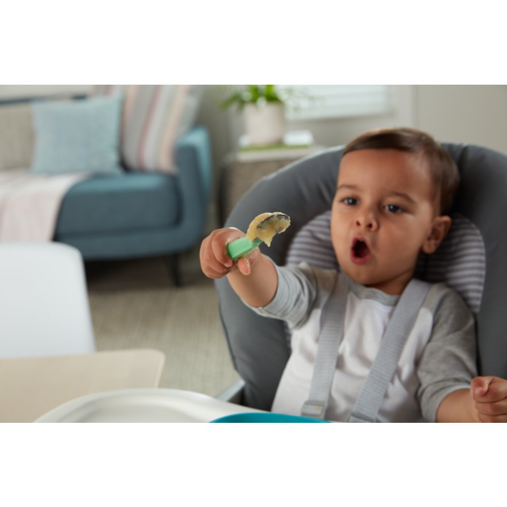 NUK Infant Rest Easy Soft Tip Baby Feeding Spoons, 5 Pack 