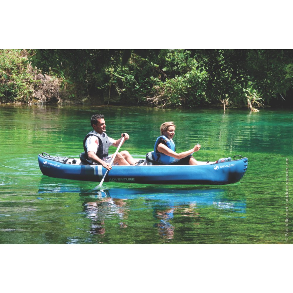 Sevylor Sevylor Inflatable Adventure Kajak 2 Sitzer Kayak Kanu Boot Touring Freizeit NEU 