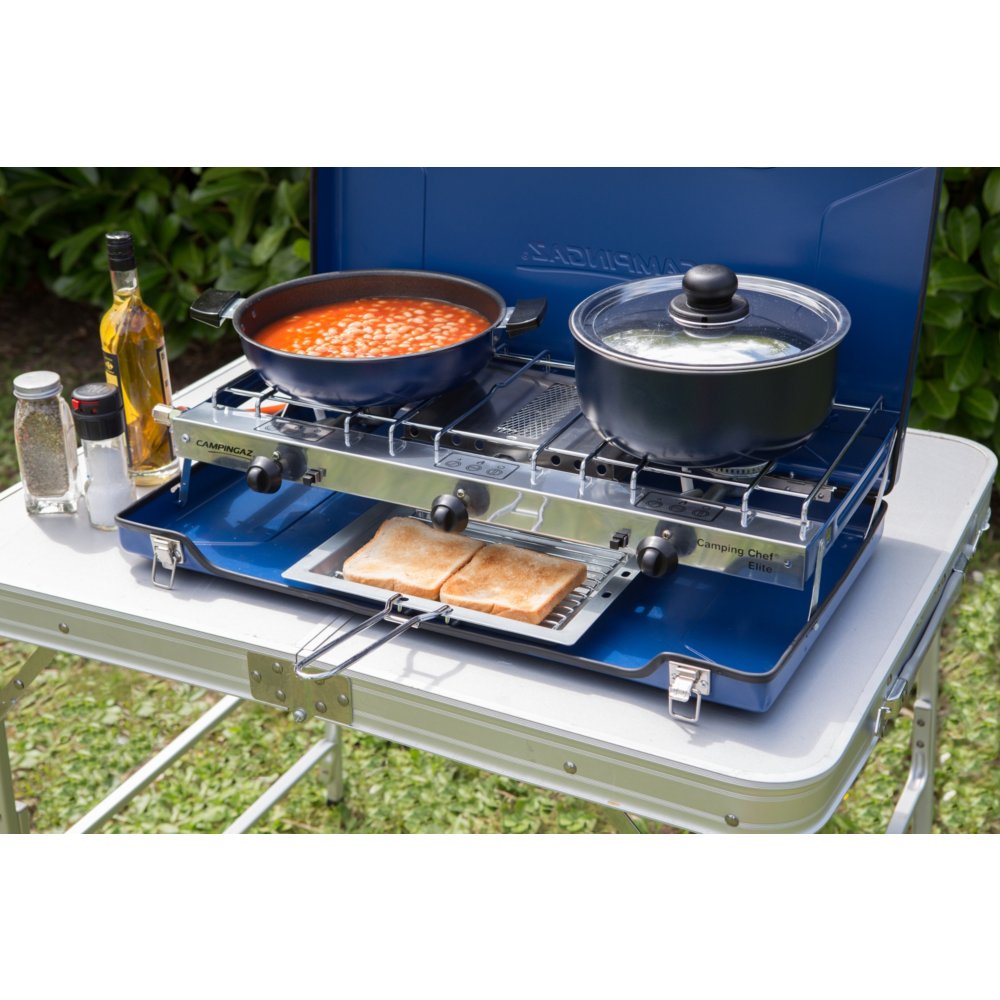 Campingaz camping chef folding hot sale stove