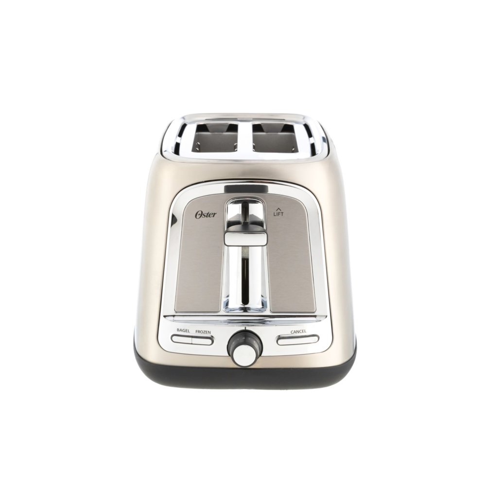 Oster 2-Slice Toaster with Extra-Wide Slots, White