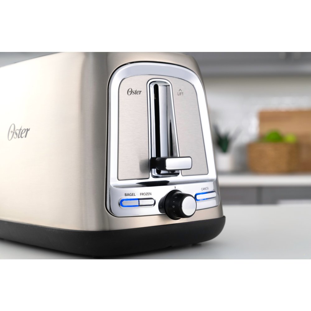 Oster® 2-Slice Toaster with Advanced Toast Technology, Stainless