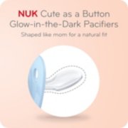 Cute-as-a-Button Glow-in-the-Dark Orthodontic Pacifiers image number 1