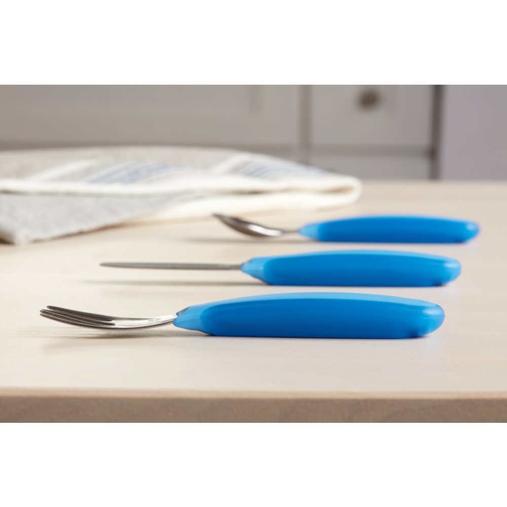 Nuk Kiddy Cutlery Spoons, 3 Pack, Blue & Green