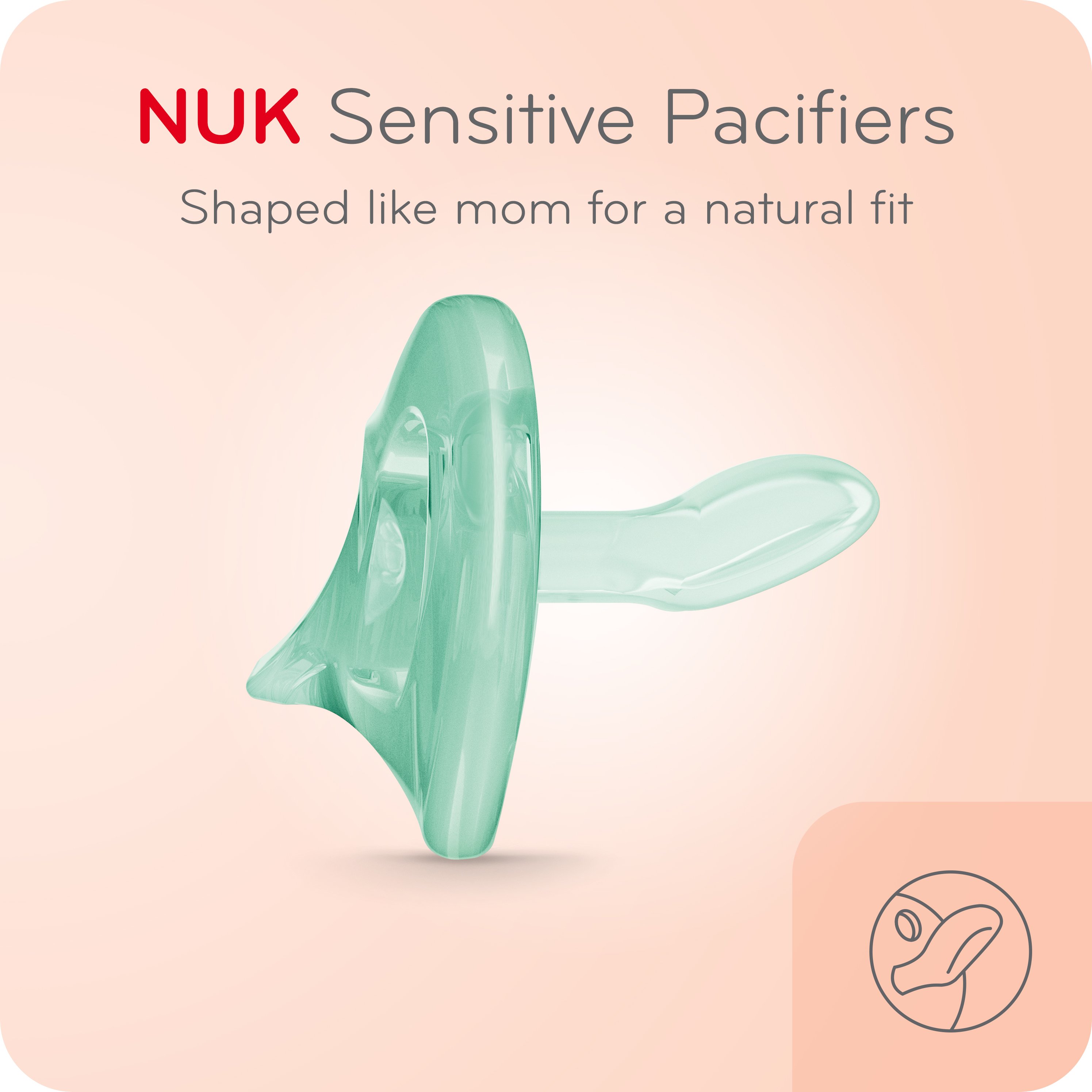 green nuk pacifier