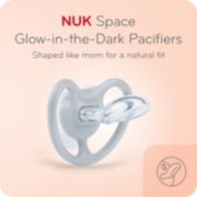 Space™ Glow-in-the-Dark Orthodontic Pacifiers image number 2