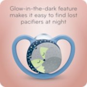 Space™ Glow-in-the-Dark Orthodontic Pacifiers image number 4