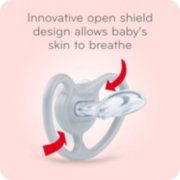Innovative open shield design allows baby's skin to breathe image number 3