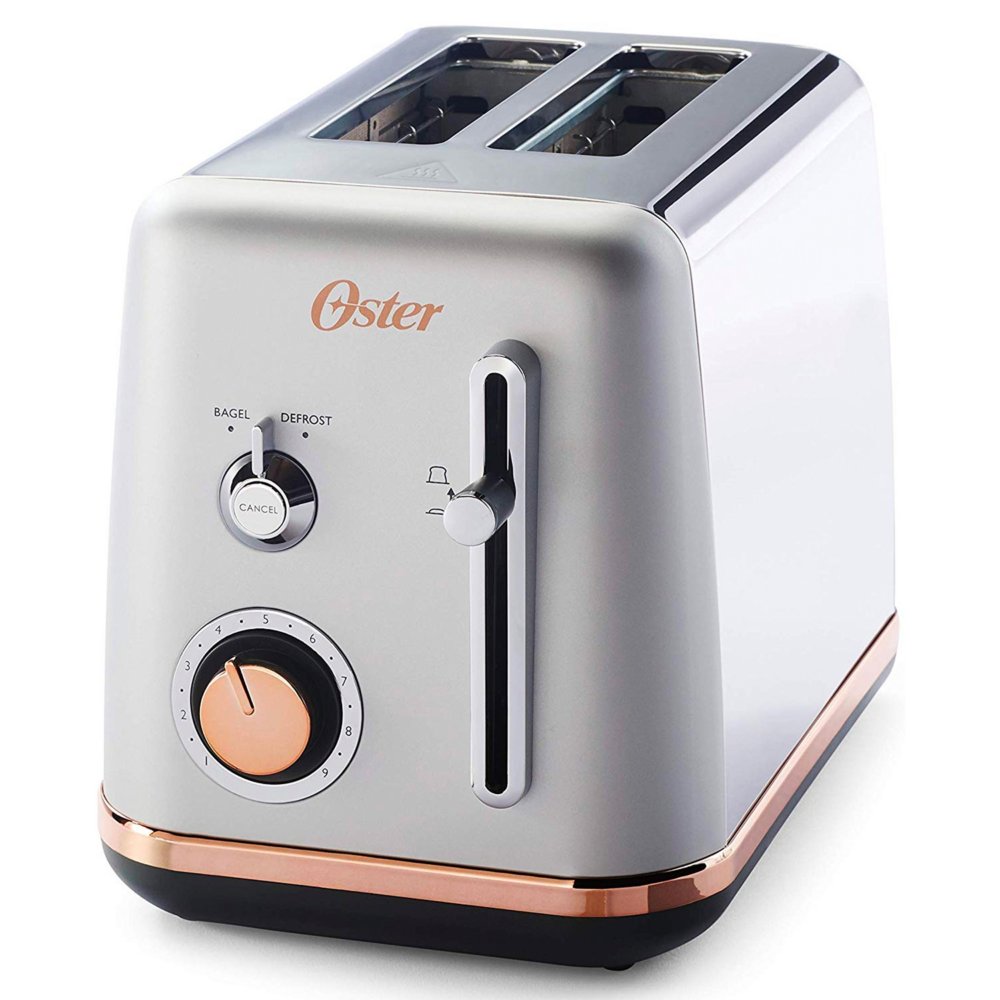 Oster® 2-Slice Toaster with Extra-Wide Slots and 3 Functions, Stainless  Steel