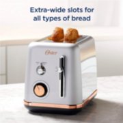 Oster® 2 Slice Toaster, Metropolitan Collection with Rose Gold Accents image number 2