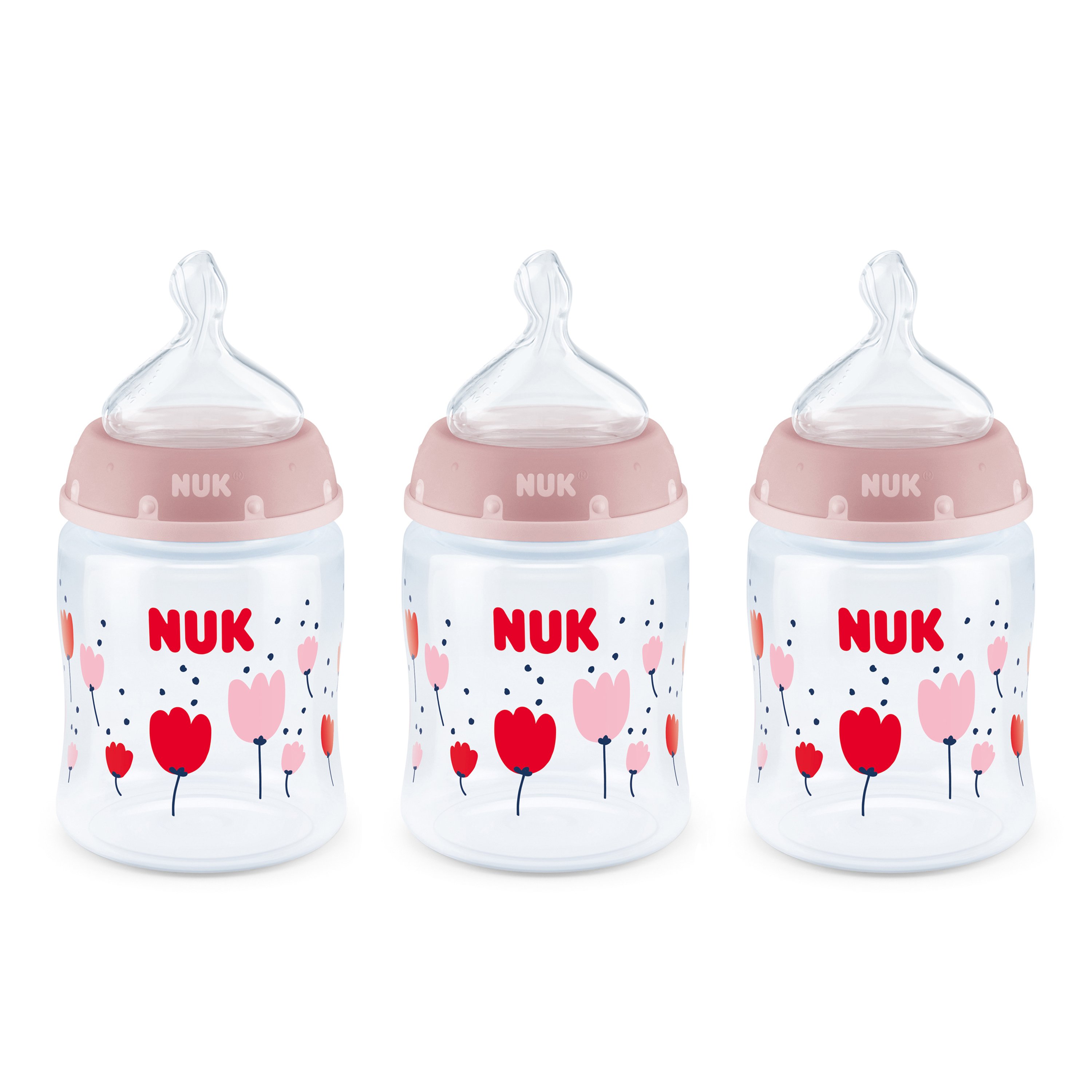 nuk anti colic baby bottles