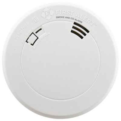 Smoke and Carbon Monoxide Alarm with Voice and Location, Battery Operated