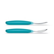 Kiddy Cutlery Fork, Knife, and Spoon Set image number 1