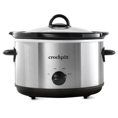 Crockpot™  4.5-Quart Manual Slow Cooker, Silver