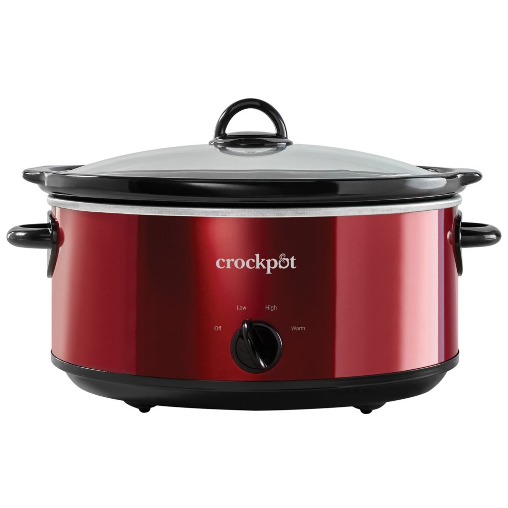 Crock-Pot SCV700-KR Slow Cooker - 7 qt - Red