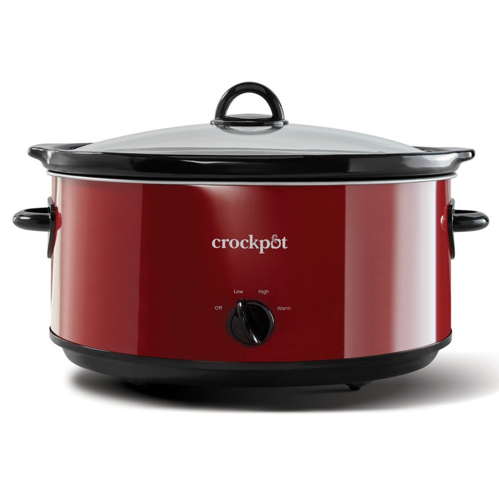 Crock-pot SCV800-R 8-Quart Manual Slow Cooker Red