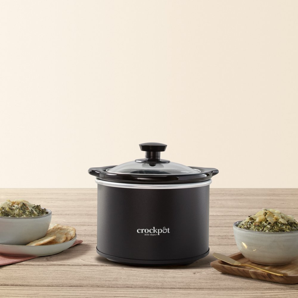 Crock Pot With Removable Crock, Black, 1.5-Qt.