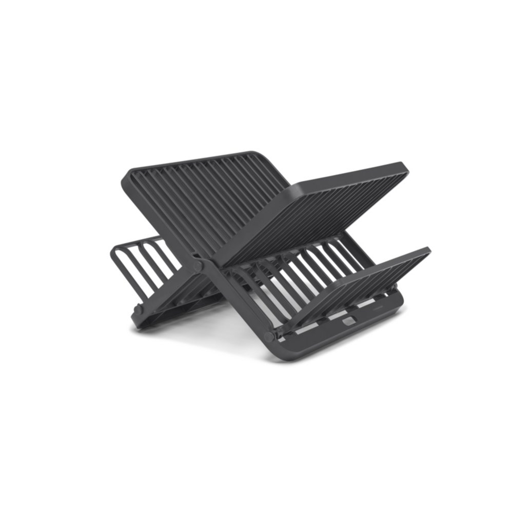 Antimicrobial Dish Drainer, Dish Rack, Raven Grey