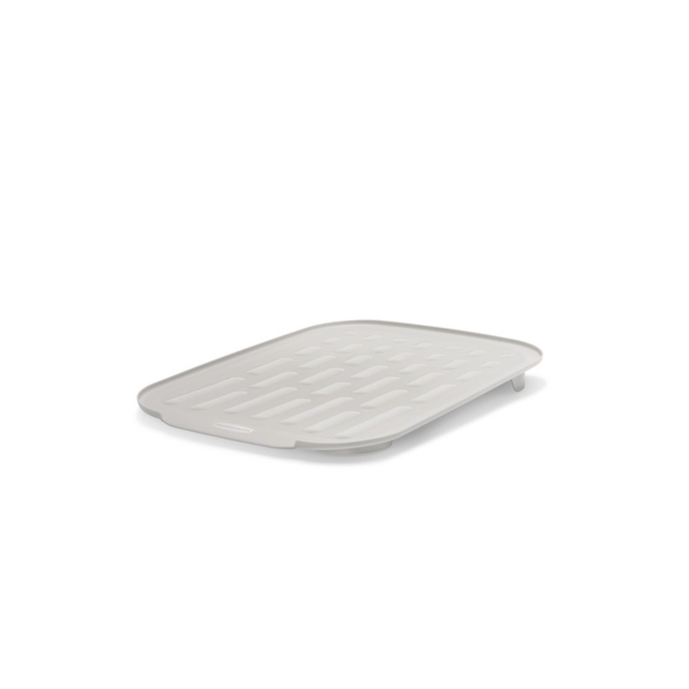 Rubbermaid 1182-MA-CLR Microban Antimicrobial Dish Drain Board, Large, –  Toolbox Supply