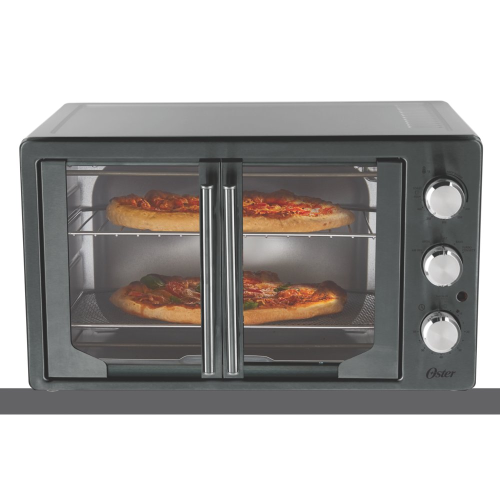 Metallic Charcoal for sale online Oster 31160840 Digital French Oven with Convection 