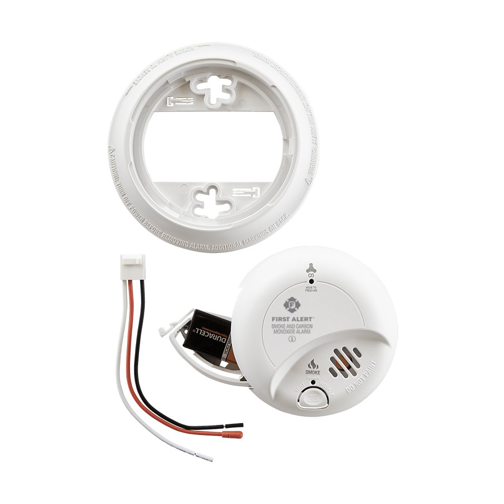 CO FIRST ALERT BRK SC9120B Hardwired Smoke and Carbon Monoxide Detector 
