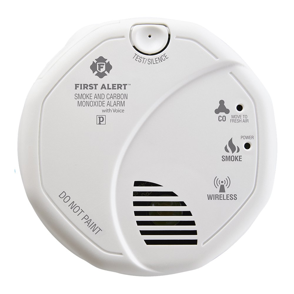 Wireless Interconnected Smoke Alarms Carbon Monoxide Detectors Combo