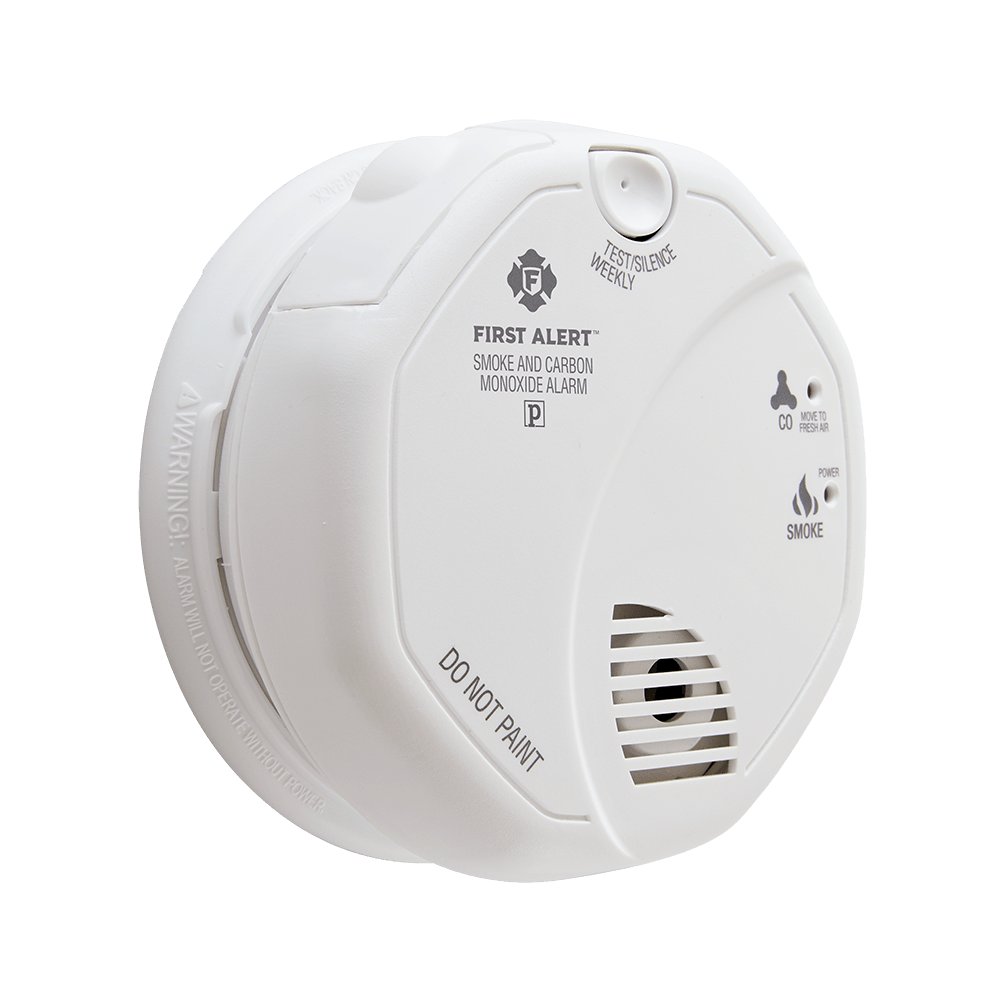 Smoke And Carbon Monoxide Alarm Combination Battery Operated First Alert