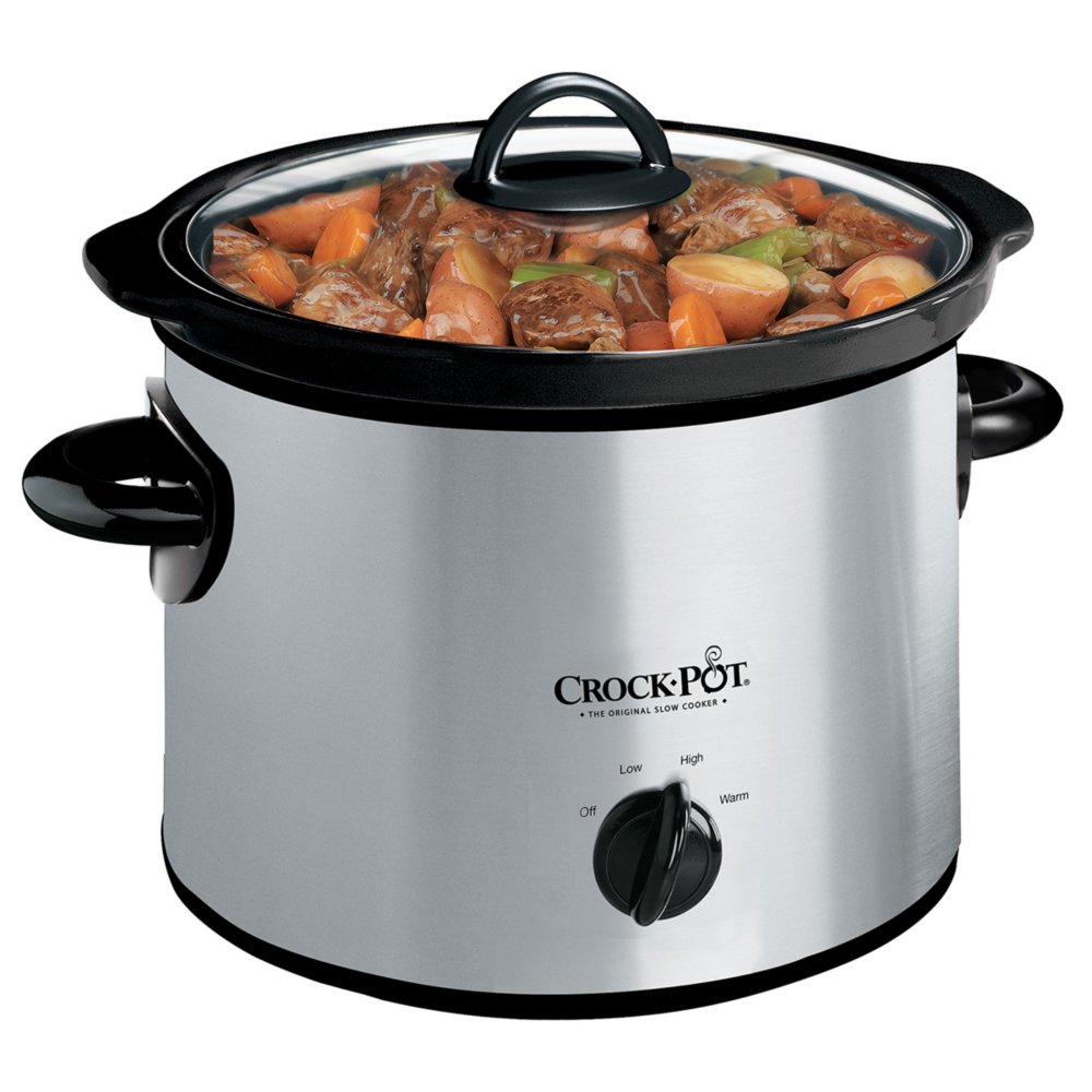 Crock-Pot SCR200-B Manual Slow Cooker, 2 Quart Open Box See Details  48894040887
