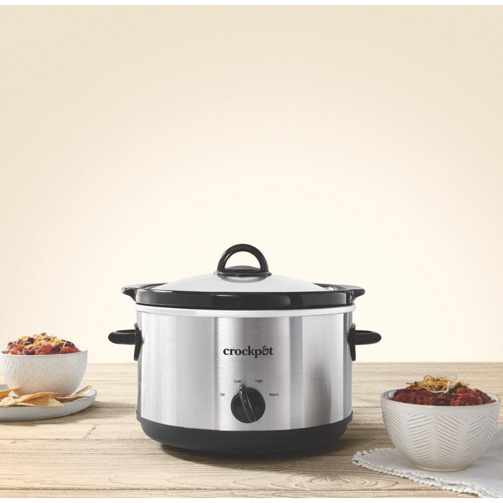 Best Buy: Crock-Pot 4.5-Qt. Manual Slow Cooker Stainless SCR450-S