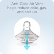 anti colic air vent helps reduce colic gas and spit up image number 4