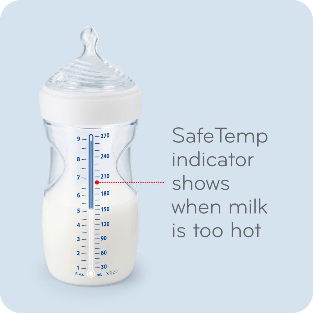 Baby bottle hot sale temperature