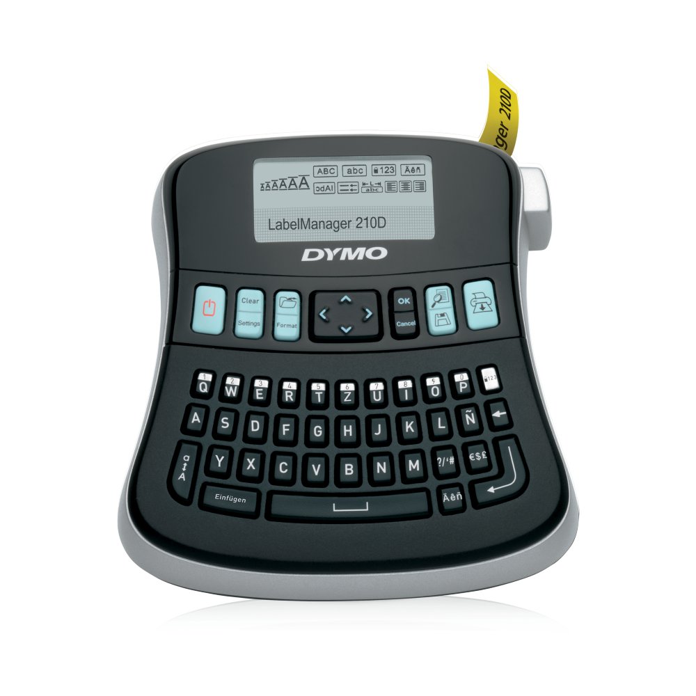 DYMO LabelManager 160 Portable Label Maker Bundle, Easy-to-Use, One-Touch  Smart Keys, QWERTY Keyboard, Large Display, For Home & Office Organization