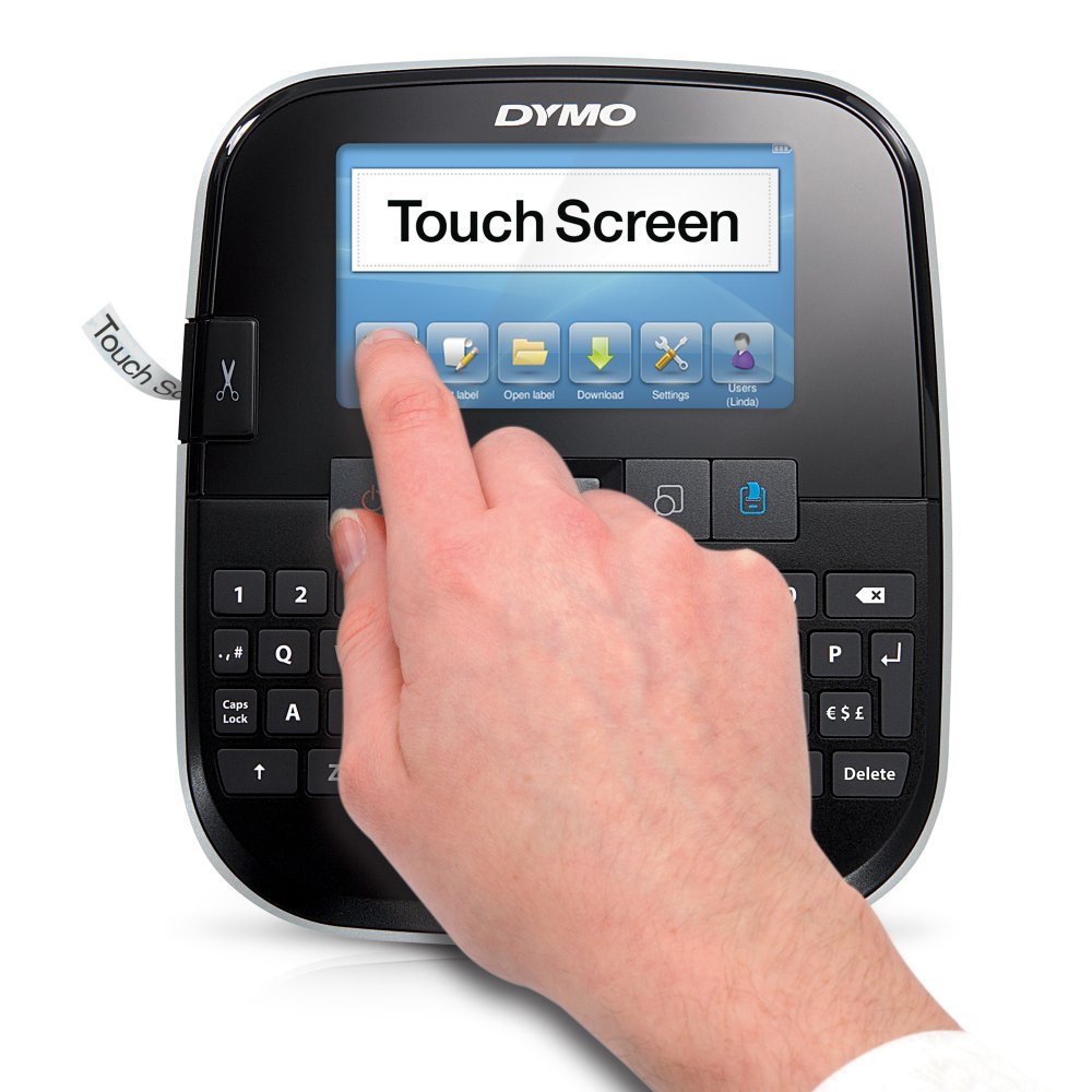 Etichettatrice portatile Dymo Label Manager 500TS Touch Screen S0946410 -  Etichette Multiuso