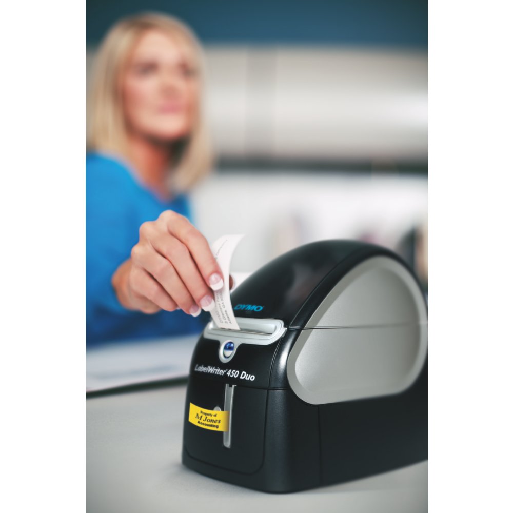  Dymo LabelWriter 450 Direct Thermal Printer - Monochrome -  Label Print - 51 lpm Mono - USB : Office Products