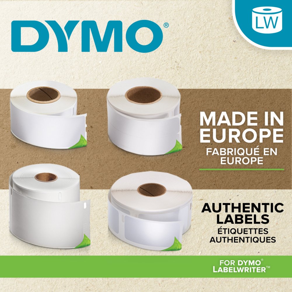 5 Stelle Shop  ROTOLO ETICHETTE ADESIVE A FARFALLA DYMO 54x11 MM 11351 PER  LABELWRITER 400 450