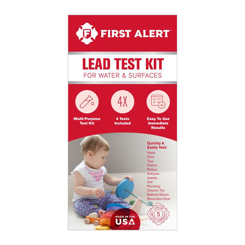 Check Toys Paint Water Soil Immediate Results First Alert Lead Test Kit 