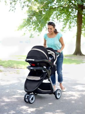 graco fold click connect travel system