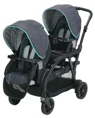 click and connect double stroller