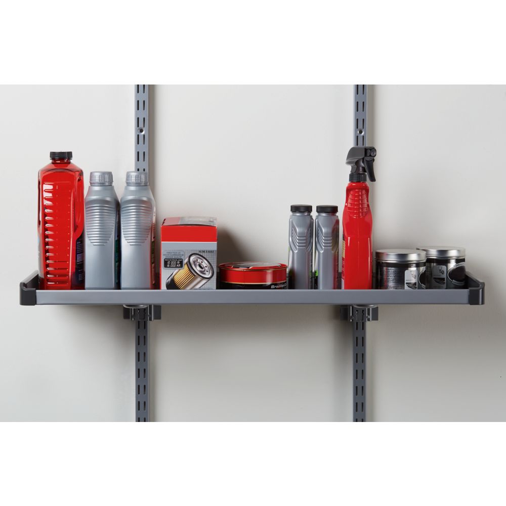 Rubbermaid FastTrack Garage Organization Steel All-in-One Rail