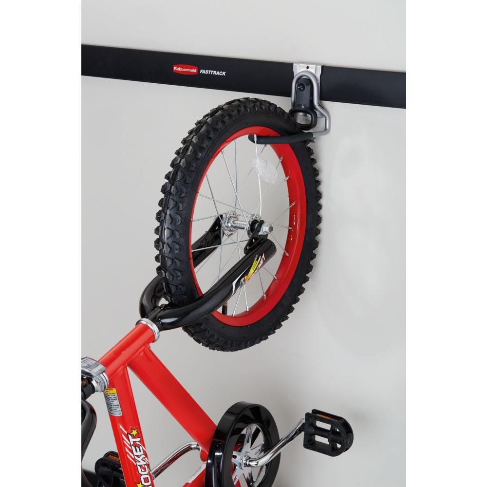 FastTrack® Rail Garage Vertical Bike Hook