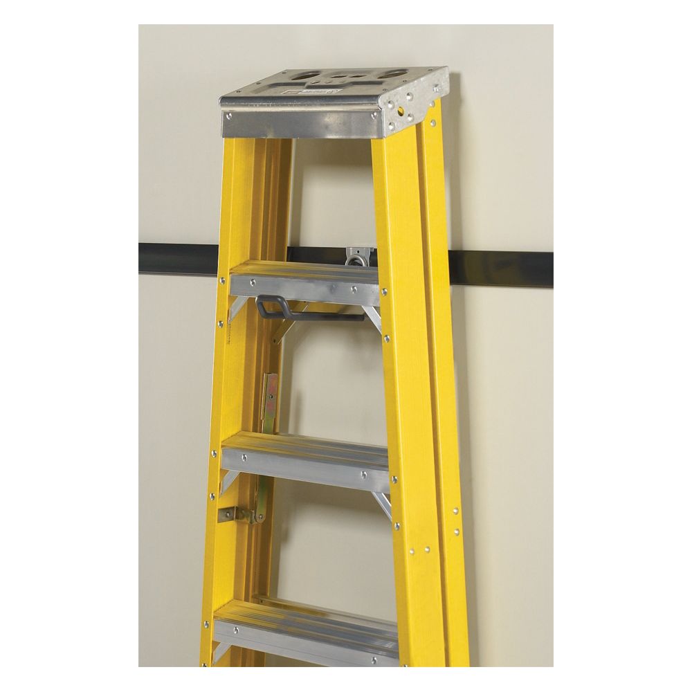 Rubbermaid FastTrack Ladder Hook, Garage Organization Wall Hanger, Ladder  Hanger, Wall Mount and Heavy Duty Tool Hanger