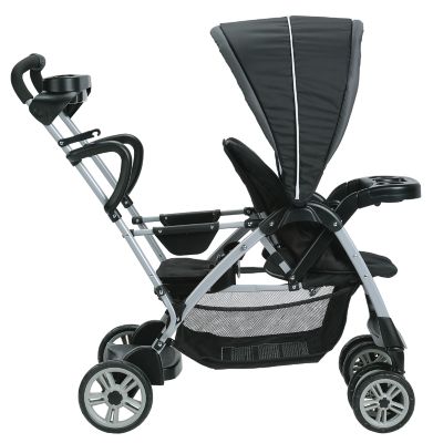 graco sit and stand stroller with infant car seat