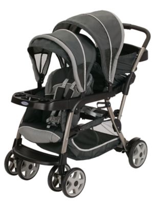 double stroller with travel system