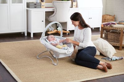 graco duet sway lx swing with portable bouncer assembly