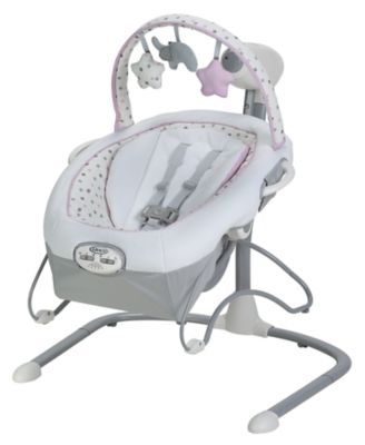 graco baby swing light blinking