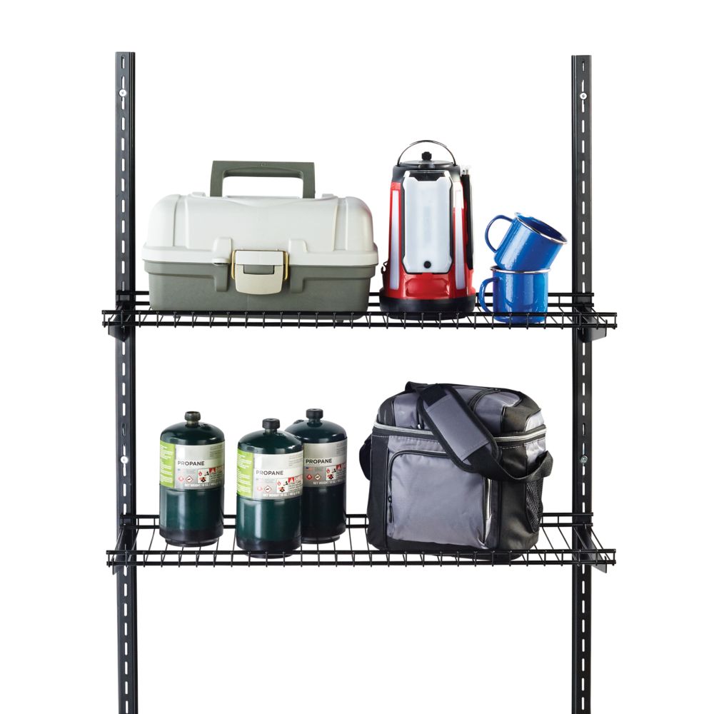 Shelf and Upright Kit Shed Accessory
