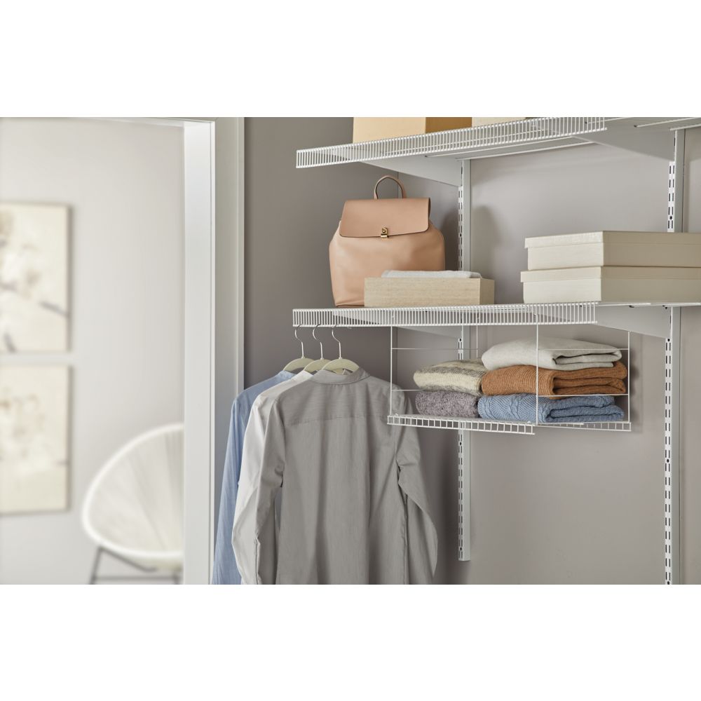 Rubbermaid Fasttrack Long Lasting Shelf Kit Basement Storage