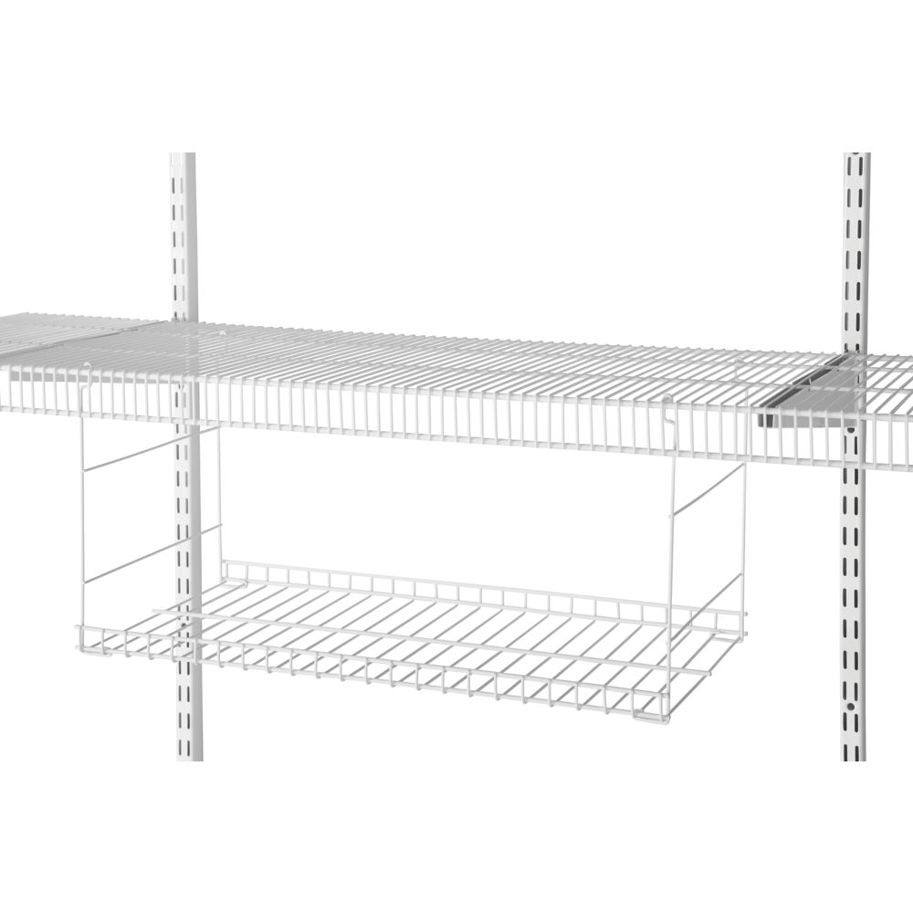 Rubbermaid wire store shelving