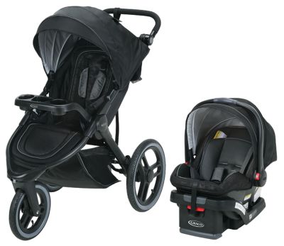 graco jogging stroller front wheel lock fix